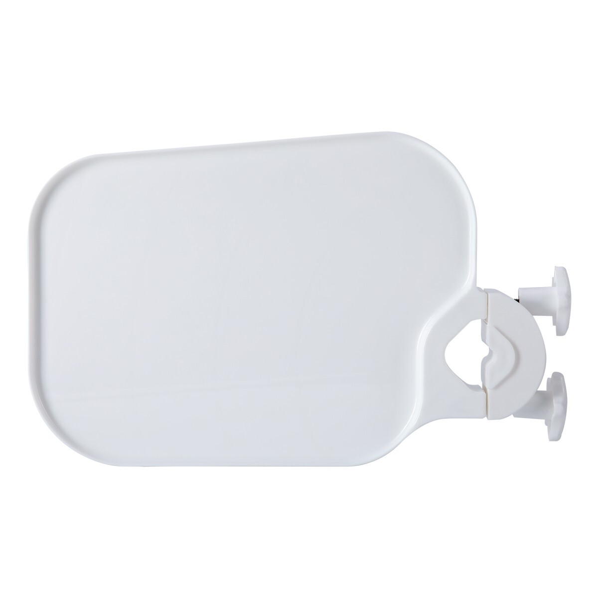 Universal Plastic Post Mounted Shelf Square Tray Adjustable for Dental Chair