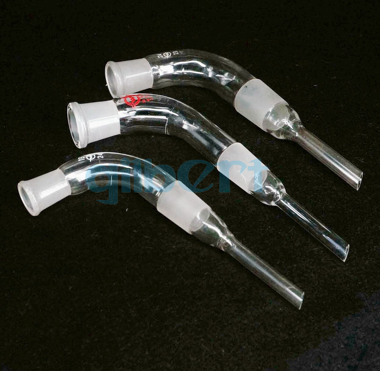 #10 #12 #14 #19 #24 #29 Female x Male Joint Lab Glass Bend Receiver Adapter