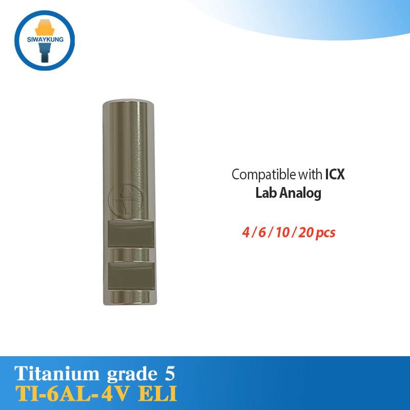 4-20 pcs Dental Lab Analog Replica compatible with ICX Regular Internal Hex