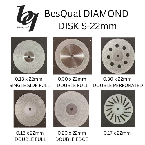 BesQual DIAMOND DISK S-22mm