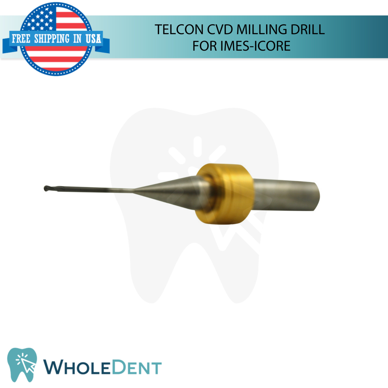 Dental Telcon Imes Core CVD Diamond Milling Drill Ø6.0mm L53.0mm Tool