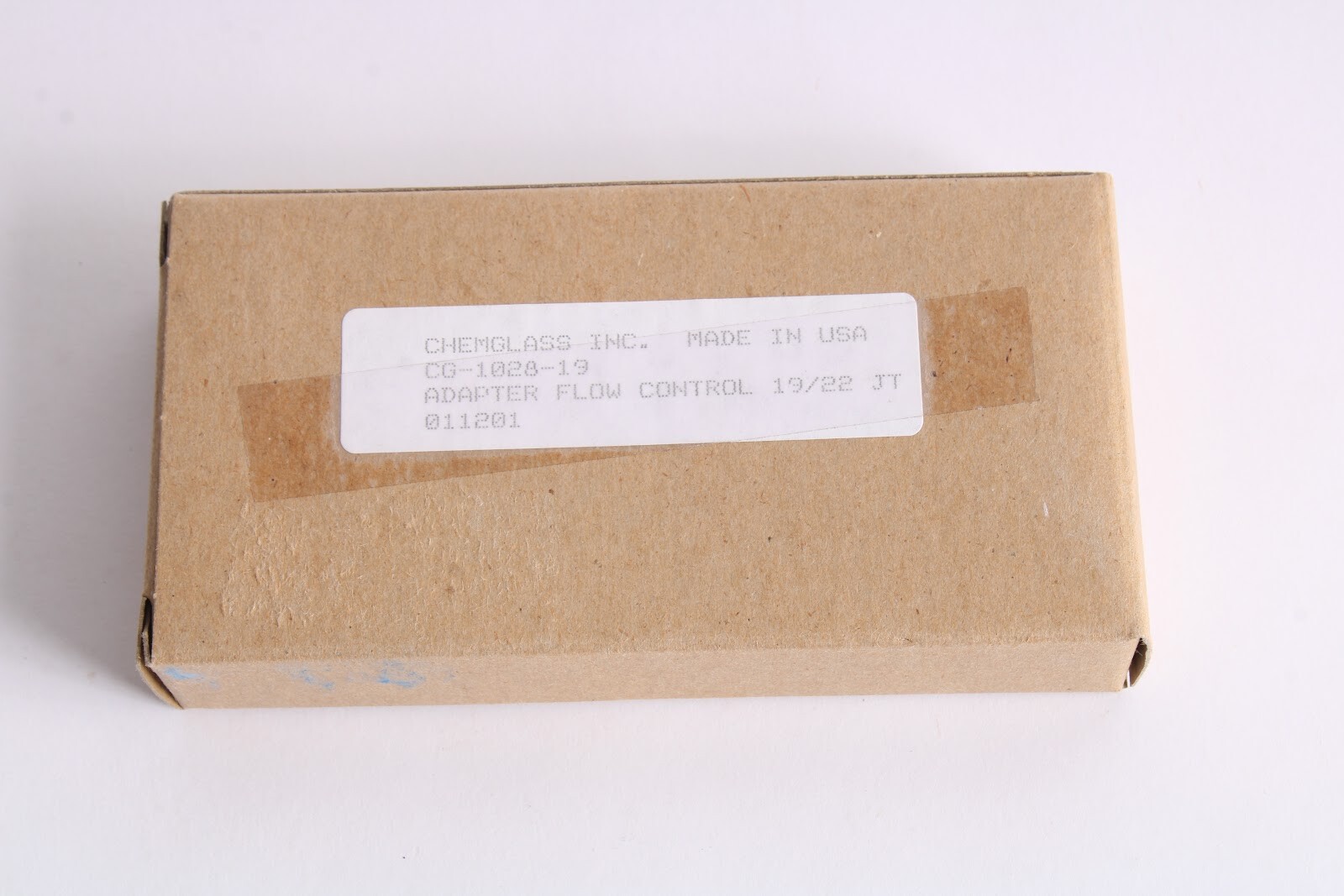 Chemglass CG-1028-19 Adapter Flow Control 19/22 JT – NEW