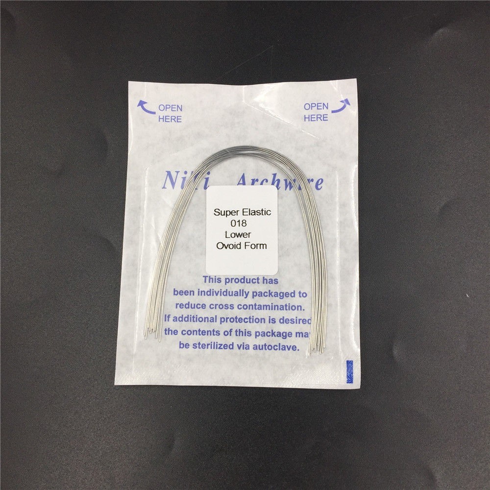Orthodontic KIT Include Brackets Elastomeric Ligature Ties and 10 bag of Wires