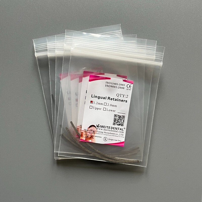 10 Bags Dental Orthodontic Lingual Retainers Mesh Base 1.2mm Universal Lingual