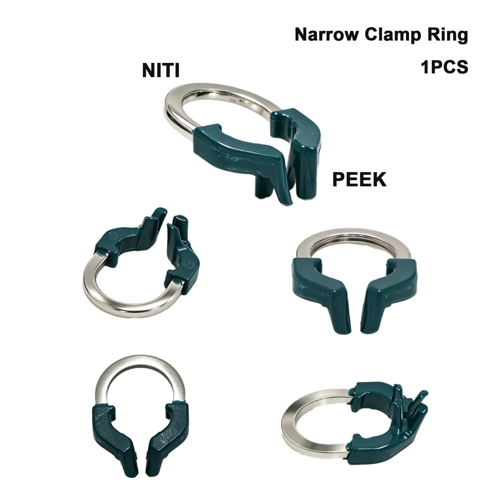 Dental Matrix Bands Ring Sectional Matrice Clamp Fit Garrison Palodent V3 System