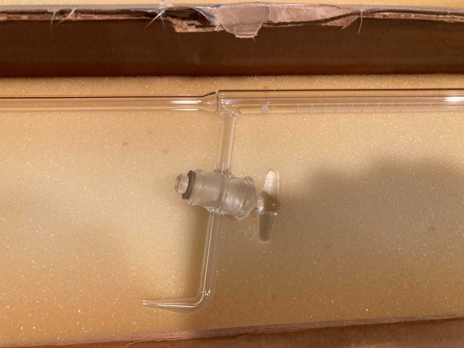Dresser Argus 6951 Automatic Zero Buret – Lab Glass – NSN 6640-00-264-6951