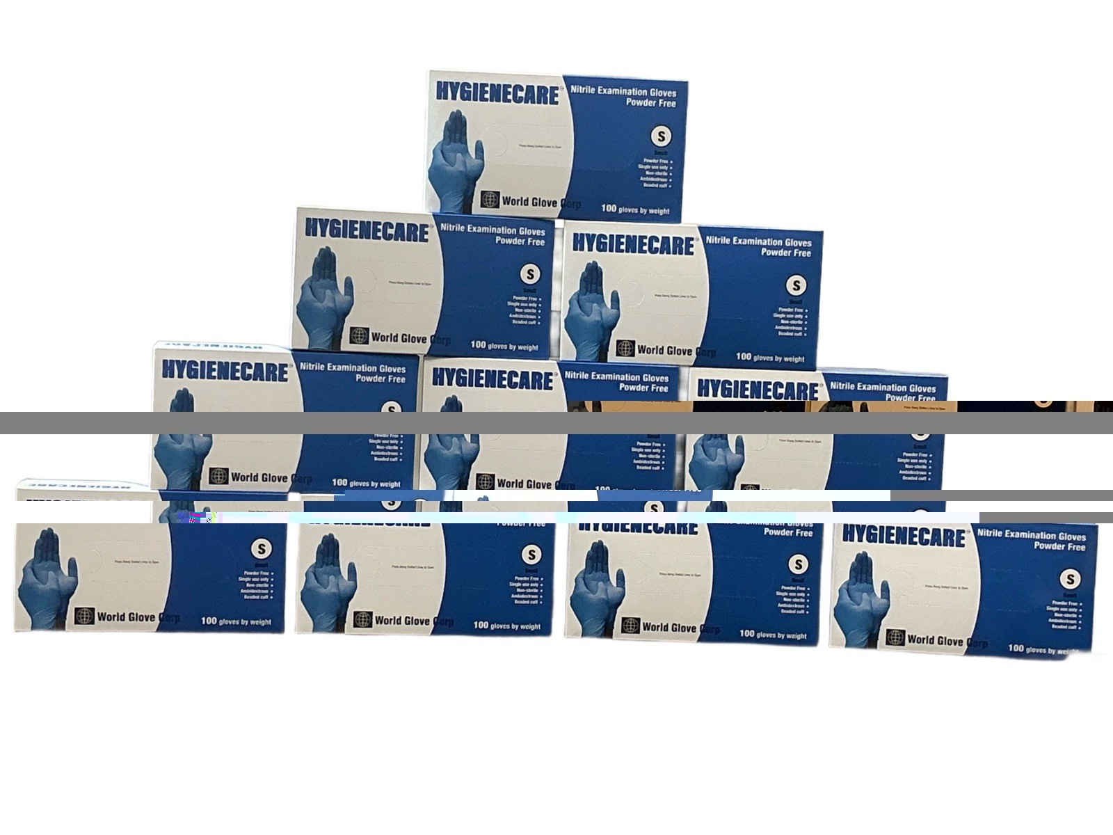 Blue Nitrile Cornflower Blue powder Free X1000 In Case.Medical Examination.