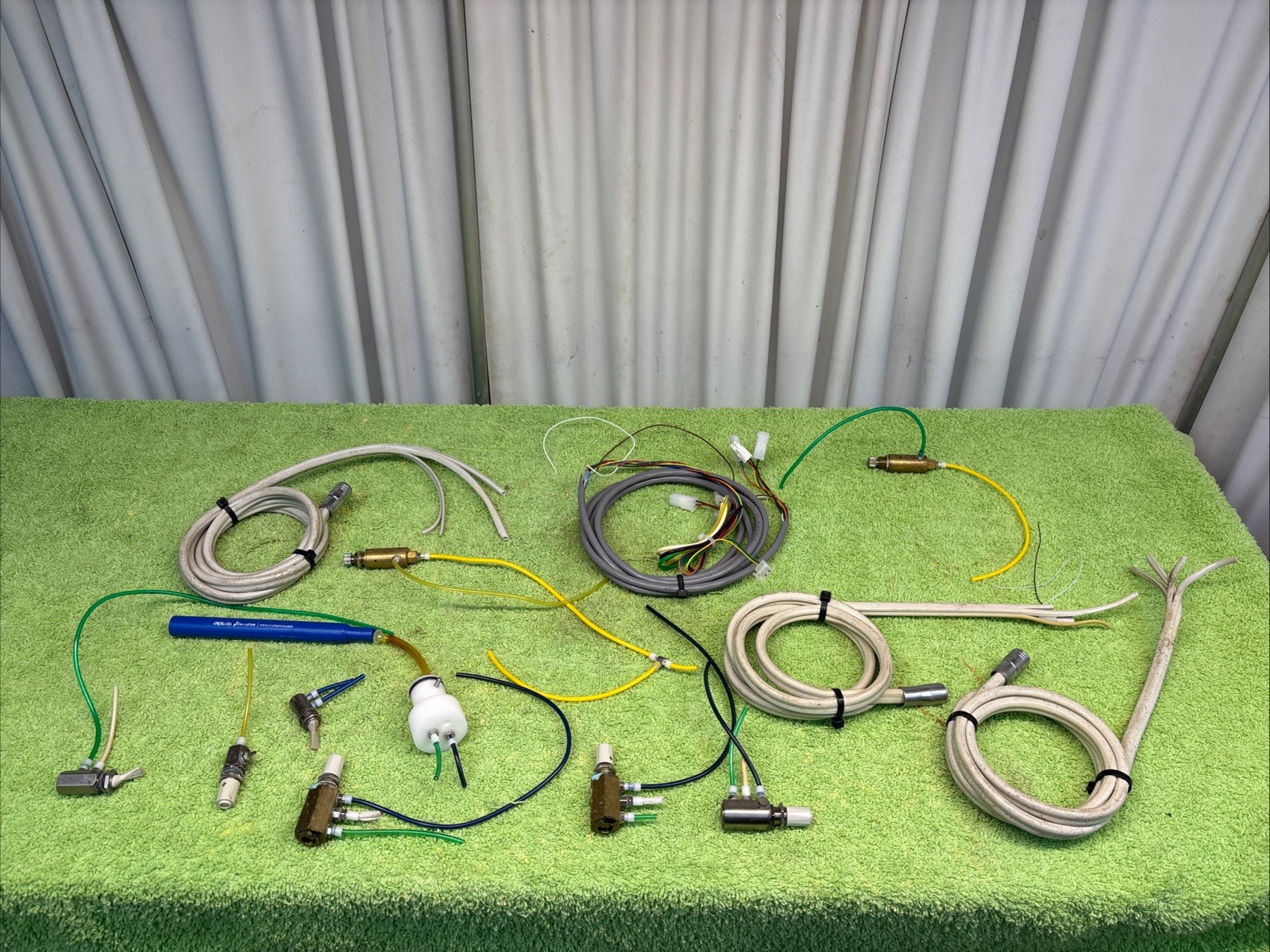 Dental Water air valves Quick Switch Kit filter toggle valves hoses wiring