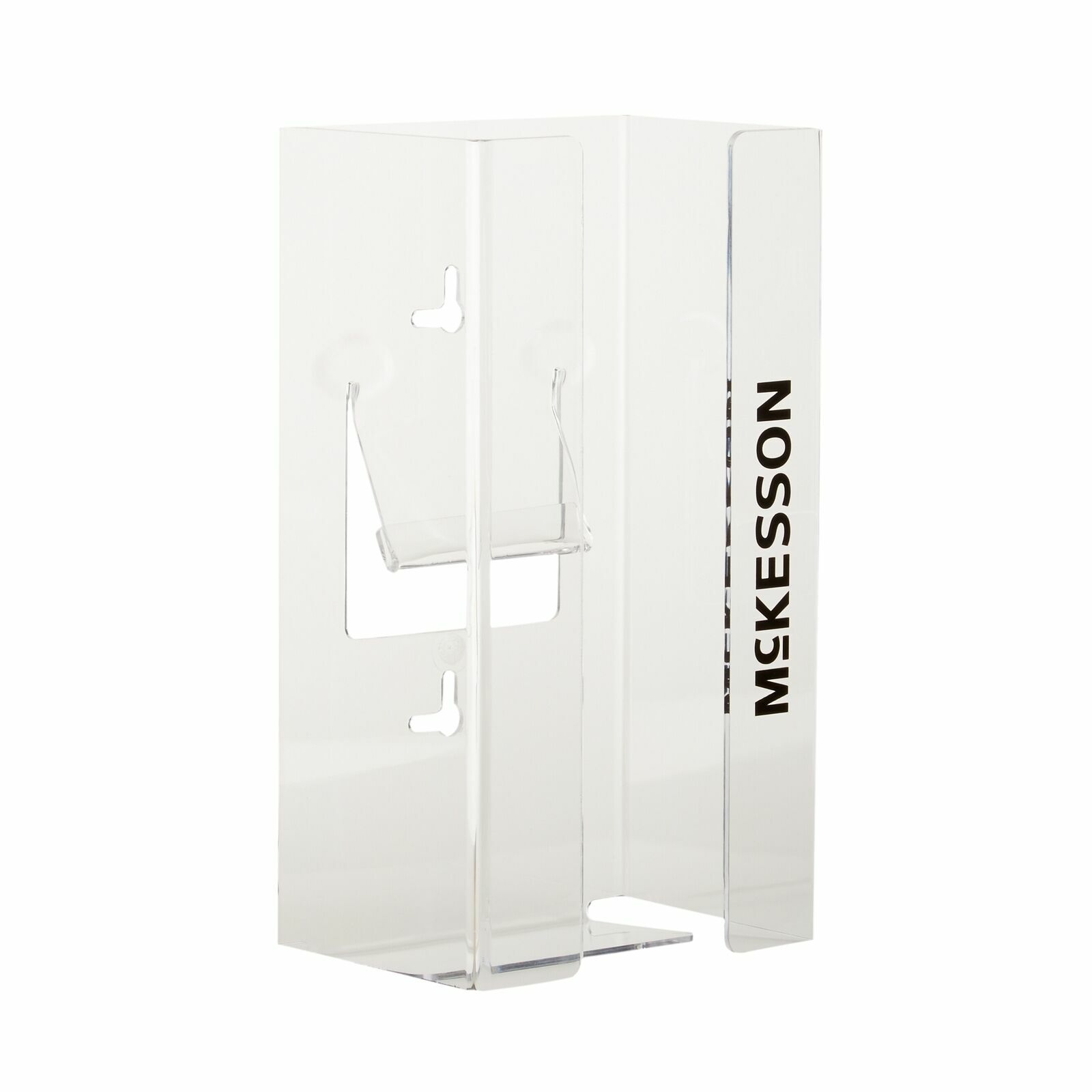 McKesson Glove Box Holder Clear Plastic 1-Box Capacity 16-6534 1 Each