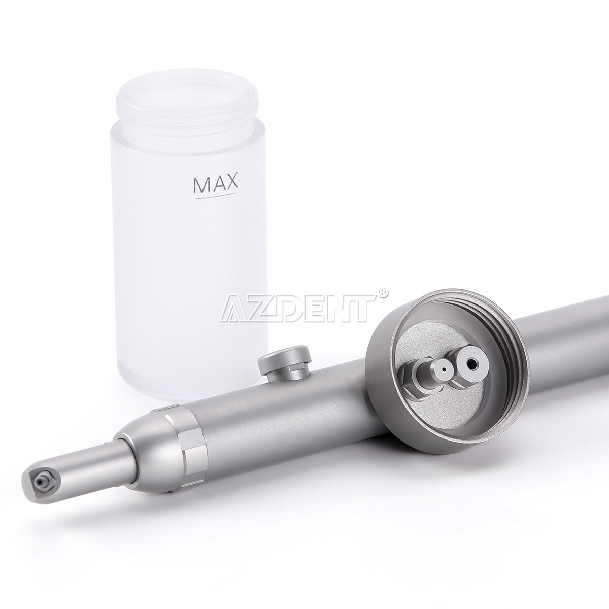 Dental Aluminum Oxide Micro blaster Air Abrasion Microetcher Sandblaster 4/2Hole
