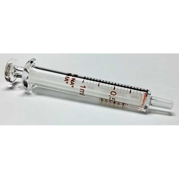 Fortuna Reusable Glass Syringe,Glass Luer,1 mL 7.102-21 Fortuna 7.102-21