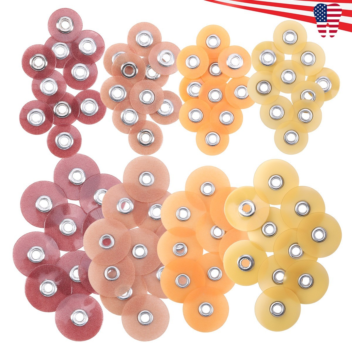 Discos de pulido para terminación de composites dentales Mandrel 1/2″ or 3/8″