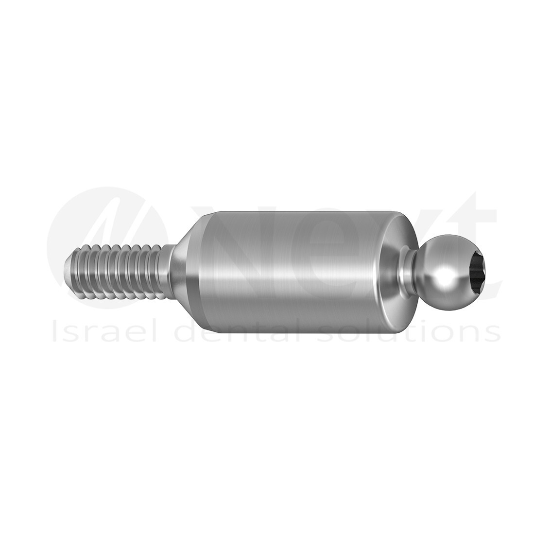 Lot x 5 Ball attachment abutment internal hex titanium 0.5-6 mm