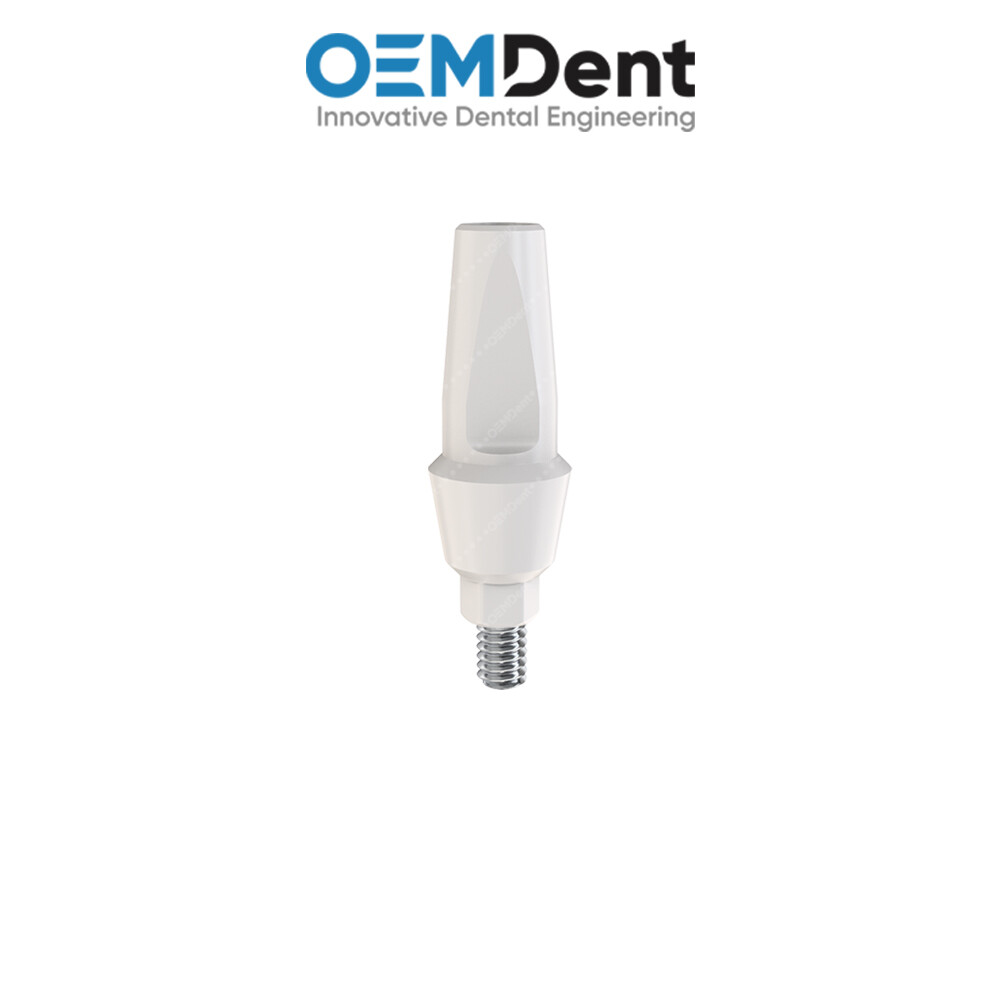Peek Temporary Anatomic Straight Prosthetic – SGS® Int Hex 2.42mm Compatible
