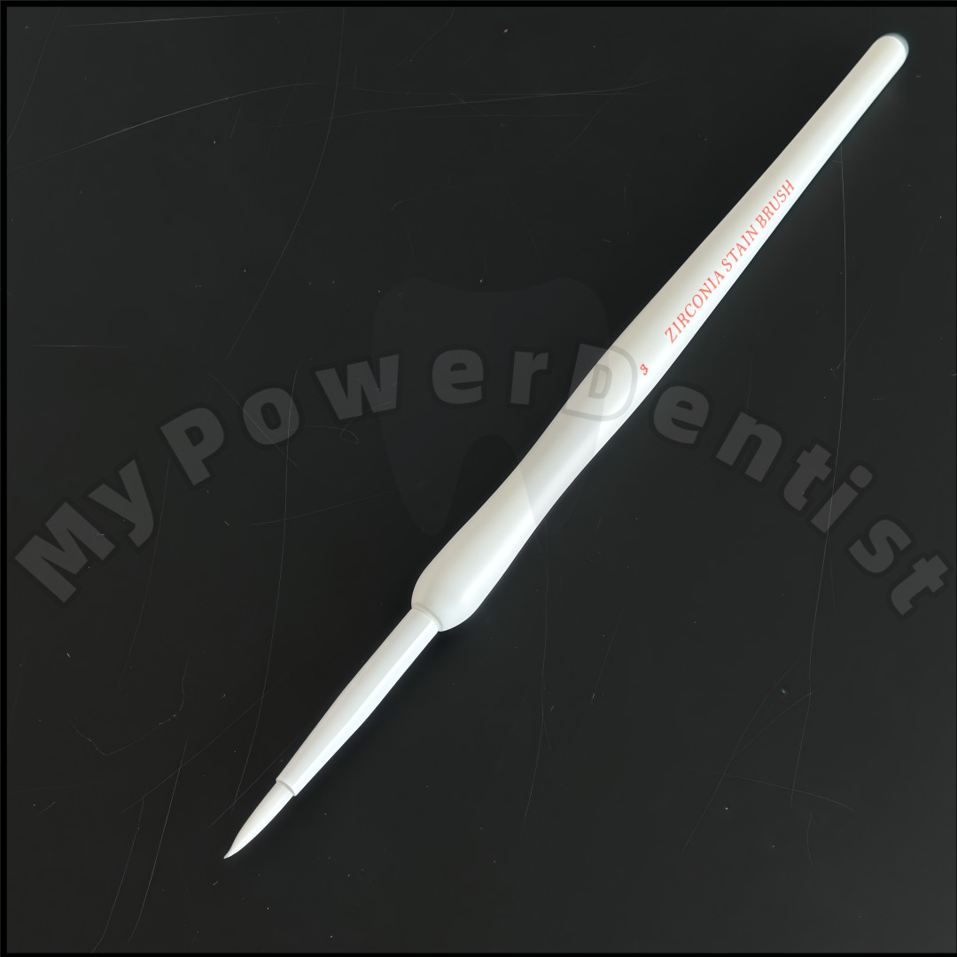 Zirconia Stain Brush Synthetic Hair Dental White Staining Brushes Pens MPF Style
