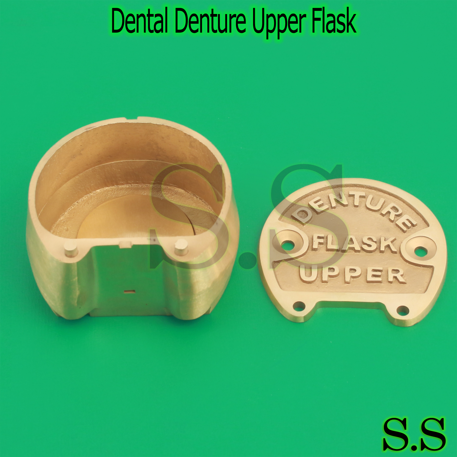 «Professional Denture Flask – Dental Lab Tool for Denture Making and Proc DN-361
