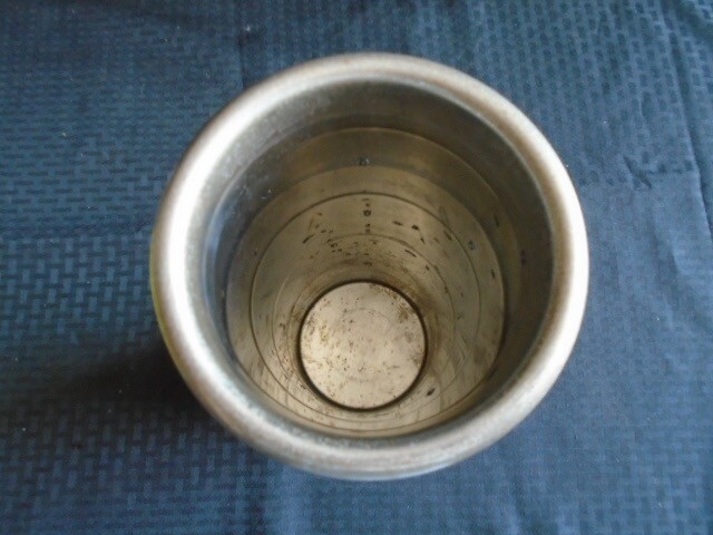 COLE-PARMER 2000mL Cylindrical Stainless Steel Dewar Flask 100mm ID 305mm D