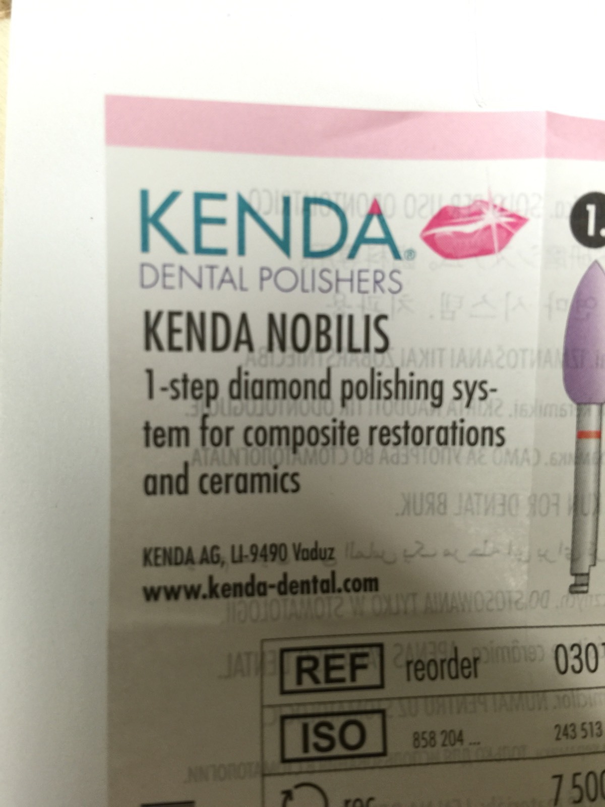 One-Step Diamond Composite Restoration And Ceramics 3Pc.made In Europe 0308-001
