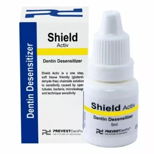 Denpro Shield Activ Dentin Tooth Desensitizer 5ml For Dental Use (Free Shipping)