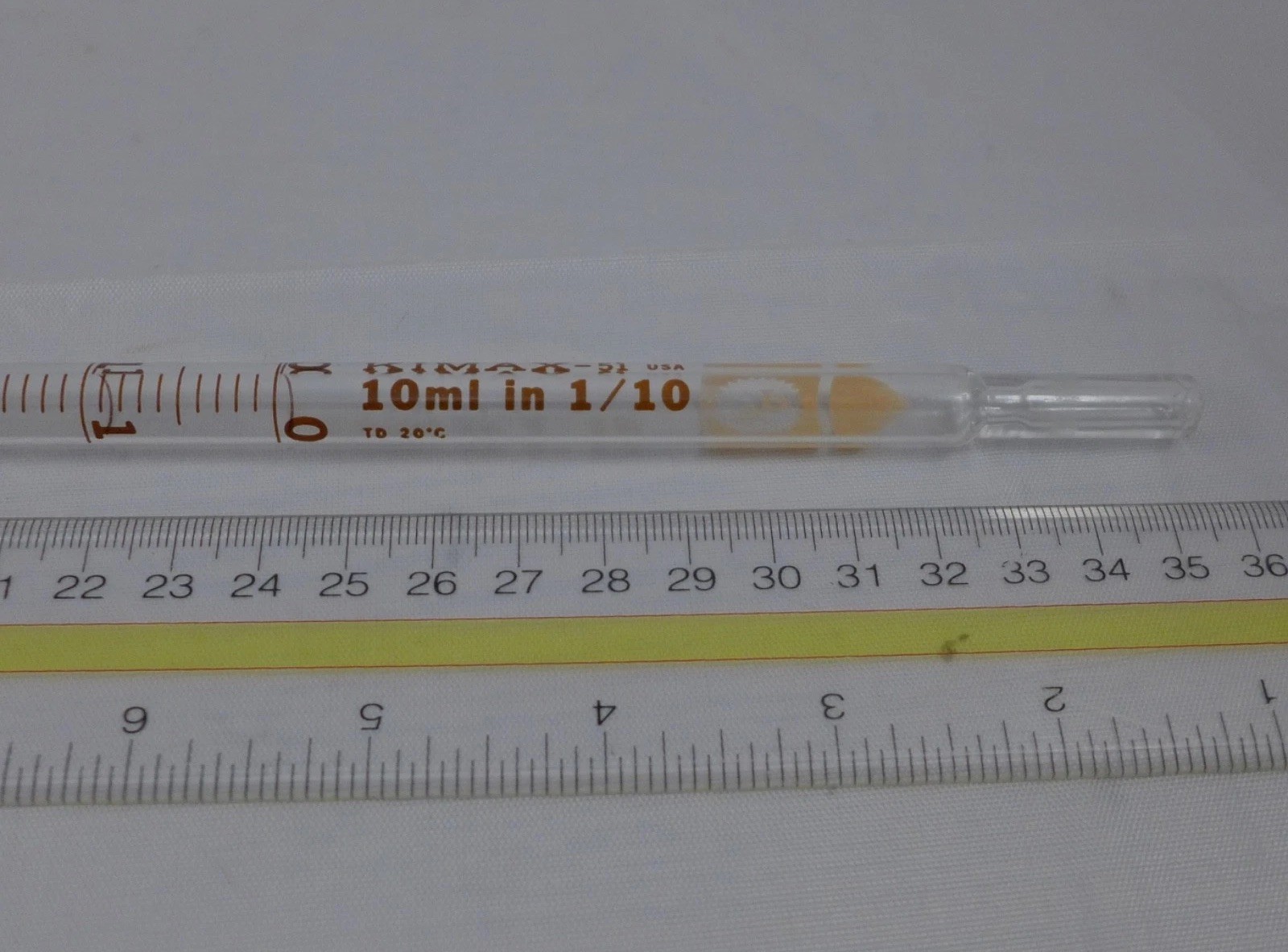 Bundle: SS Sterilizing Can, 14in & KIMBLE Kimax Glass Serological Pipet, 10 mL