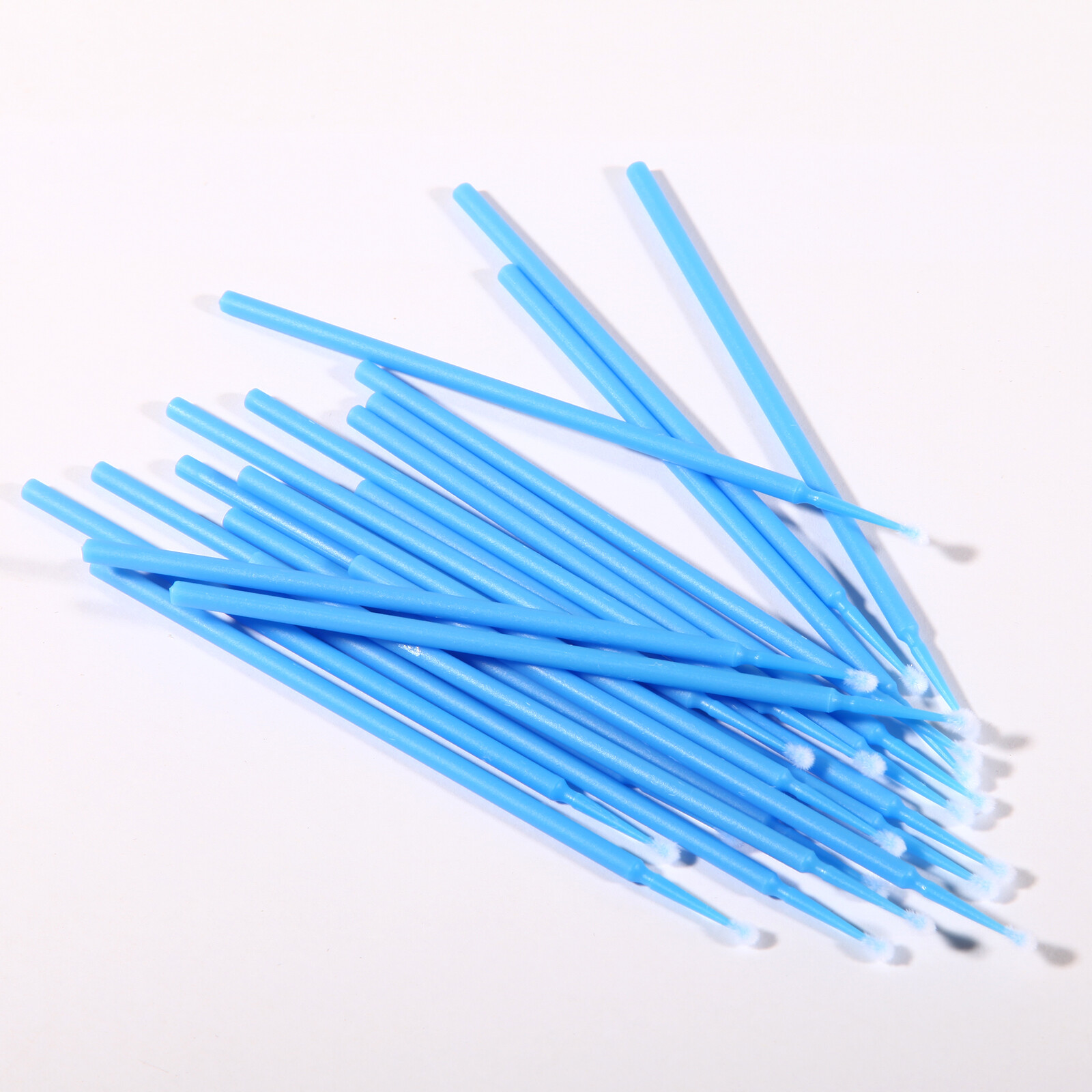 Micro Brushes Applicators Microbrush Dental Eye Regular 2.5mm Blue 100pcs/bag