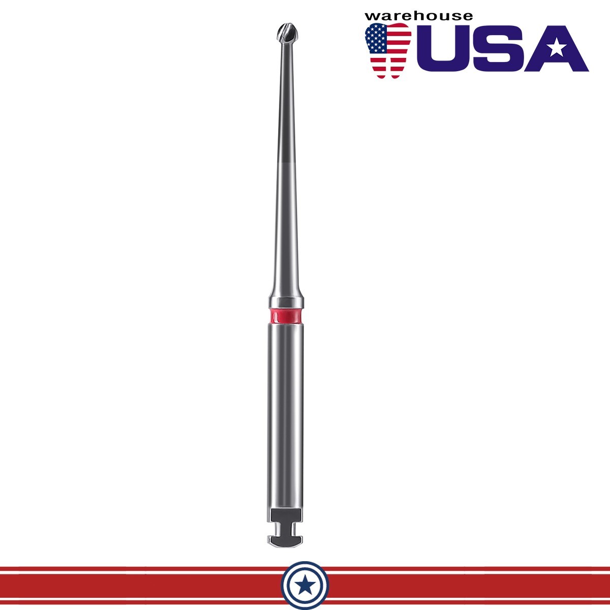 USA Dental Endo Burs Tungsten Carbide Long Neck Microscope for Low Speed