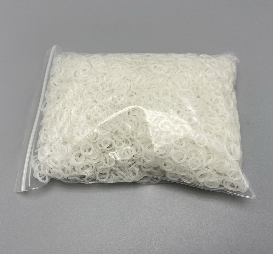 5000Pcs/pack Dental Orthodontic Elastics Ligature Ties Rubber Bands Clear