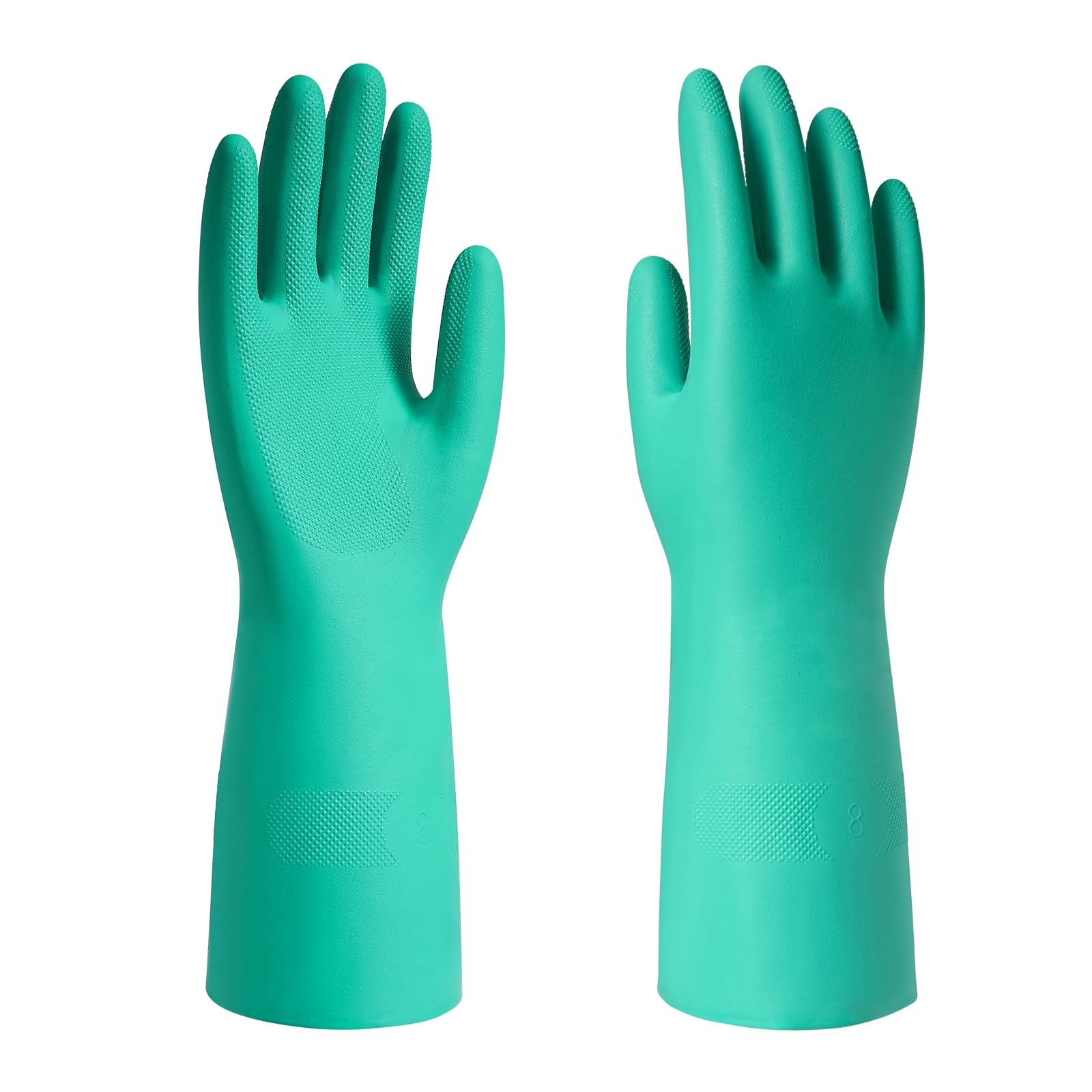 Chemical Resistant Nitrile Gloves, Resist Household Acid, Alkali, Solvent and…