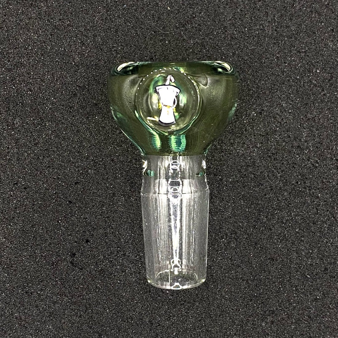18mm Single Hole Glass Bowl Slide – Aqua Teen Master Shake