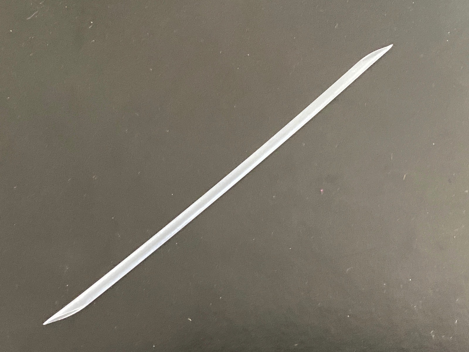 (300) SmartSpatula Disposable Antistatic Micro Spade Spatula 140mm White 17231B