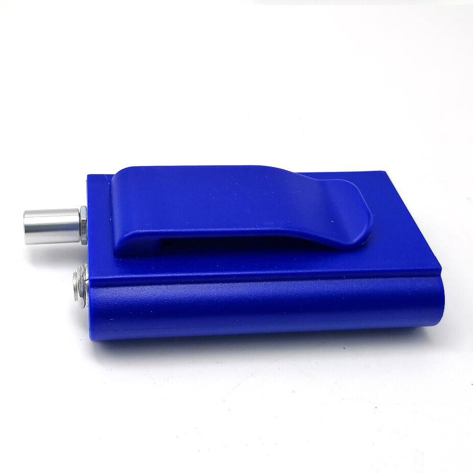 1800Mah Rechargeable Battery Pack with Belt Clip for Dental LED Head Light Blue