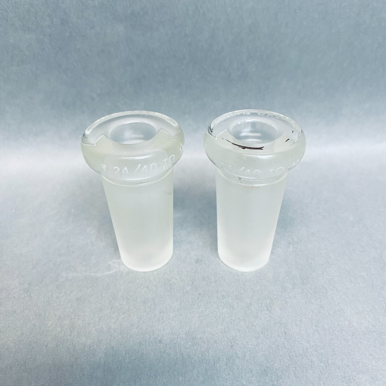 Corning Pyrex Bushing Style Reducing Adapter 24/40 to 14 Pack of 2 Adapters