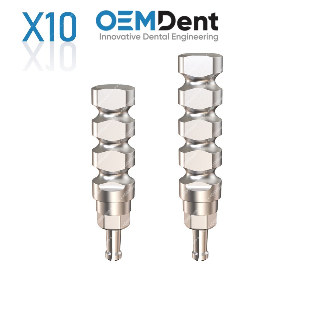 x10 Clip Transfer Coping Closed Tray RP ADIN CloseFit® Compatible Conical