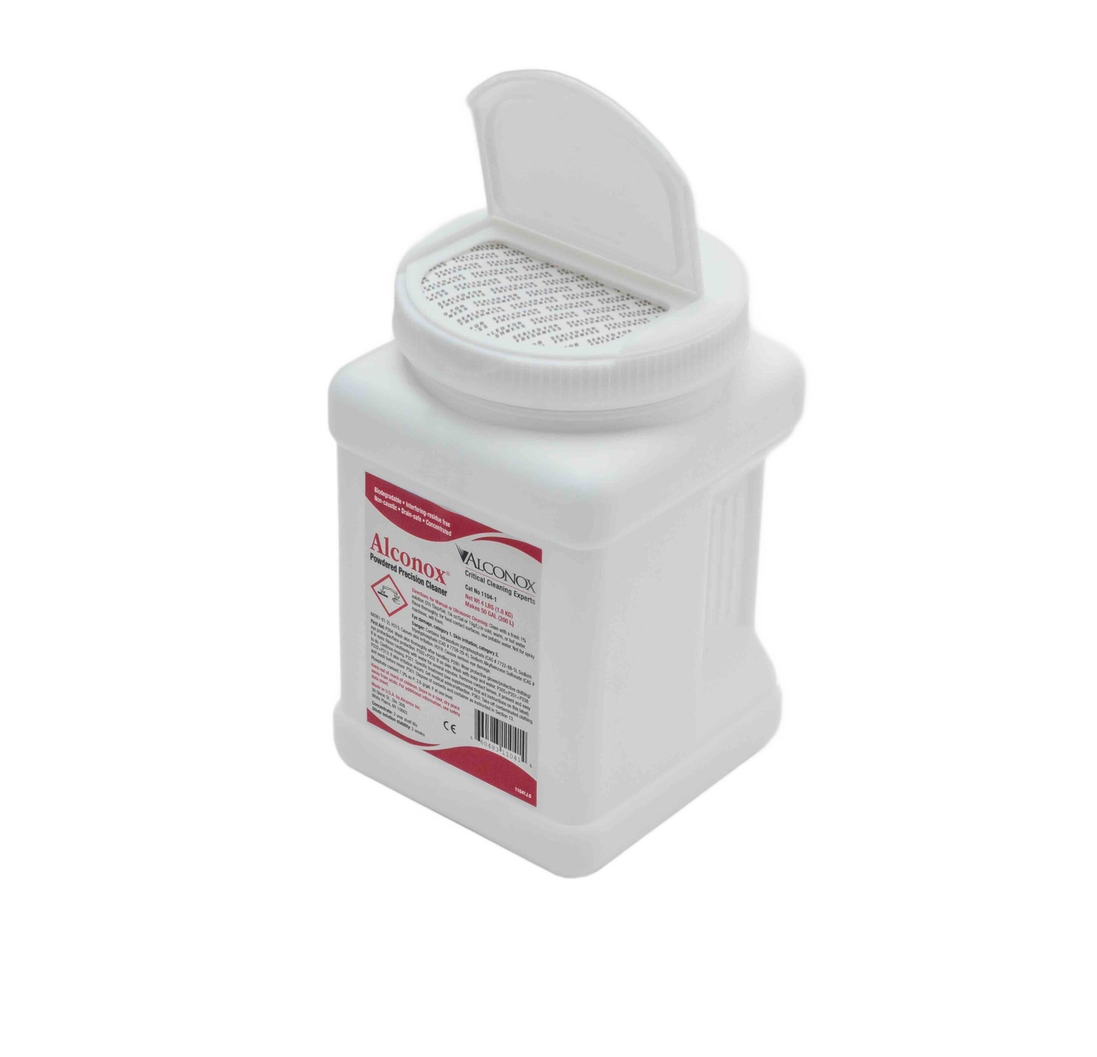 Alconox Cleaning Concentrate 64 oz Detergent for Glassware Metals Plastics