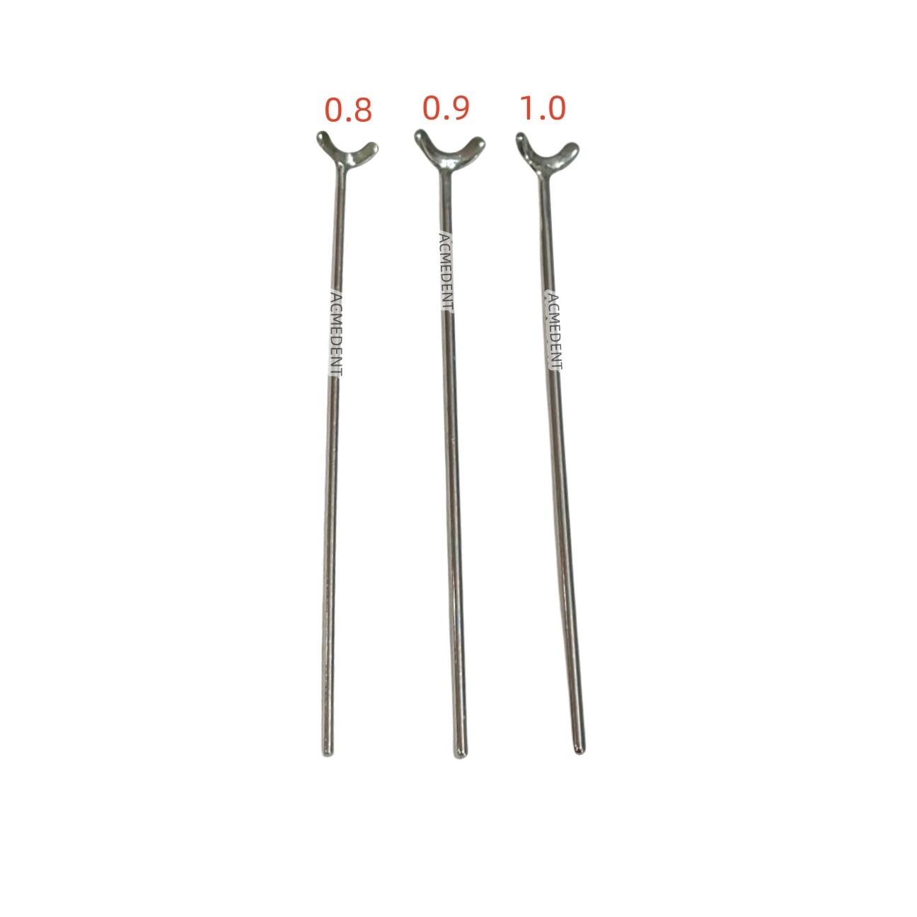 Dental Ball Retainer J Clasp Oblique Clasps 1.0/0.9/0.8 Y-Type Scheu Leone Style