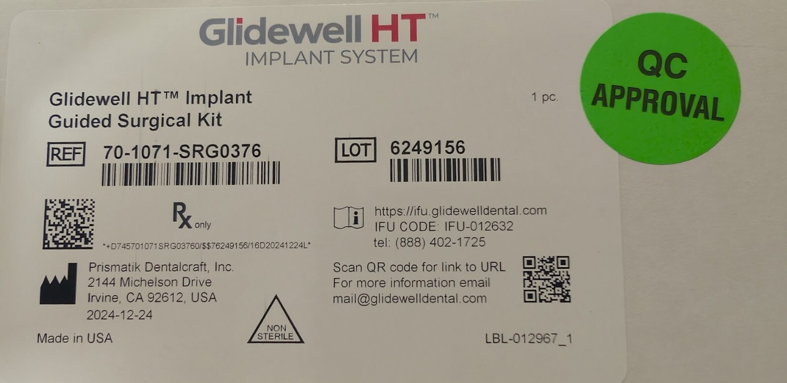 dental implant surgical kit