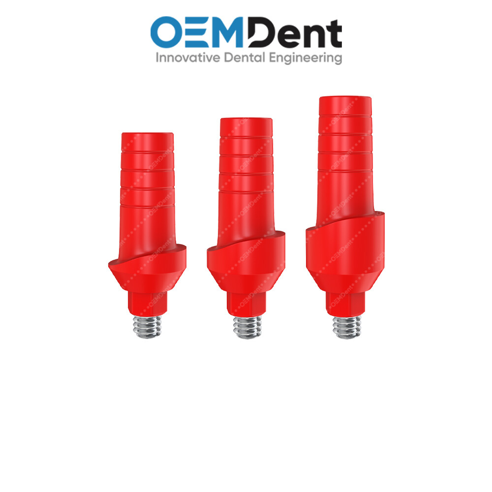 Straight Anatomic Fully Castable Prosthetic – MIS Seven® Int Hex Compatible