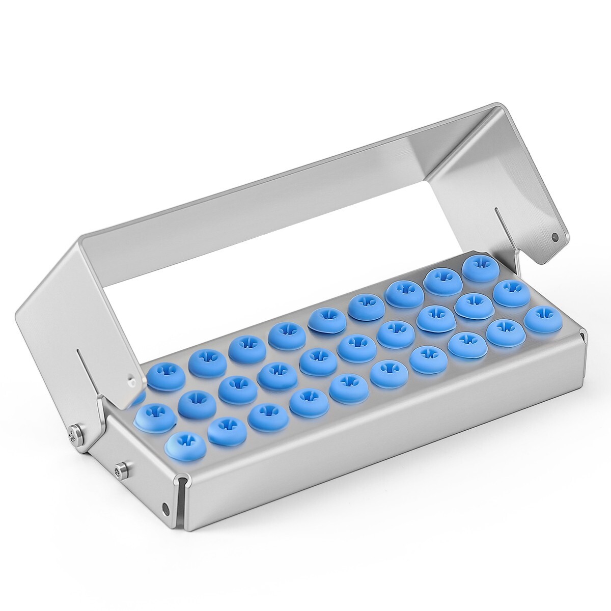 8/30 Holes Dental Burs Holder Sterilizer Box Disinfection Case Autoclave USA