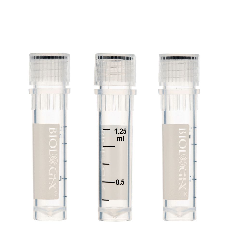 50/500/2000 Pcs 2ml Cryogenic Vials, Lab Vials for Low Temperature Storage