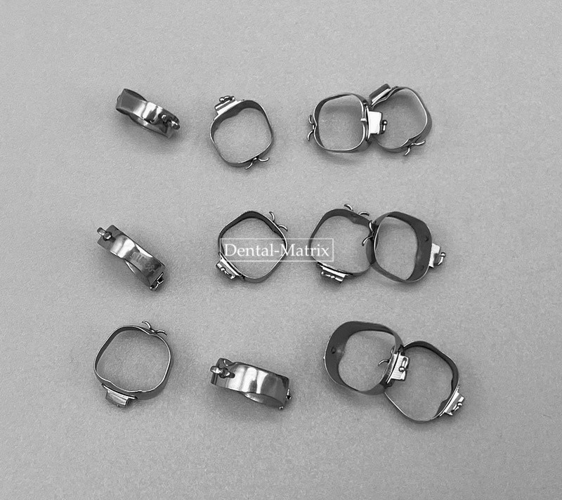 Dental Orthodontic 1st Plain Molar Bands #29-44 Buccal Tubes Cleats Roth 022 018