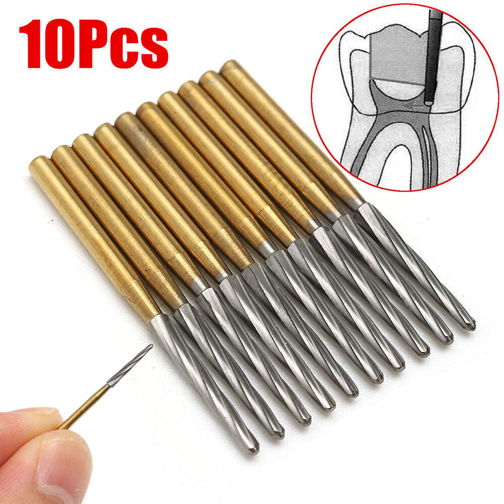 10/20PCS Dental ENDO-Z Burs 25MM Lab Drill Carbide Tungsten Finishing FG LM2