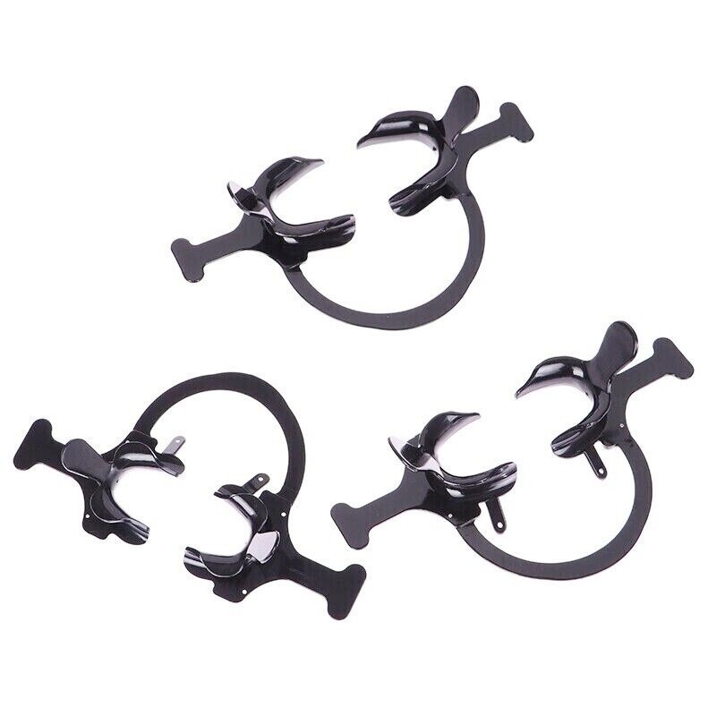 C Shape Dental Orthodontic Mouth Opener Intraoral Lip Cheek Retractor W Handle
