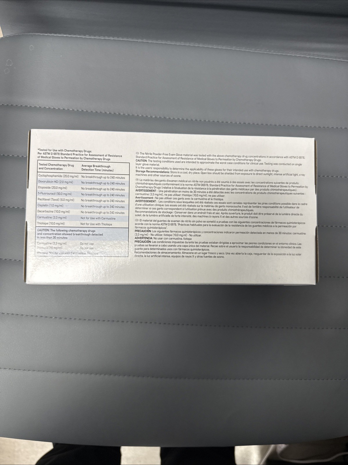 Nitrile Powder-Free Exam Gloves Blue Size Small Case/10 box/250 Gloves=2500 Glov