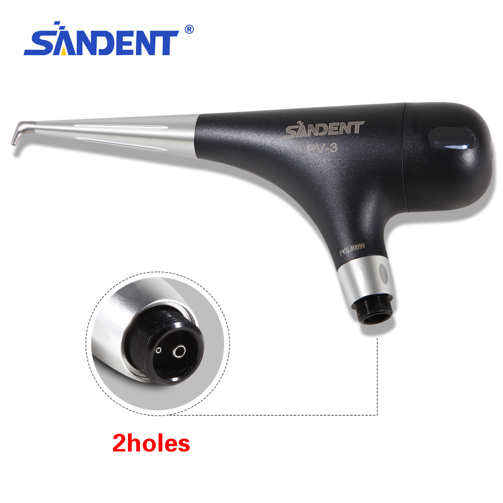 Dental PV-3 Air Prophy Teeh Whitening Unit Jet Air Flow Hygiene Polisher 2H SA