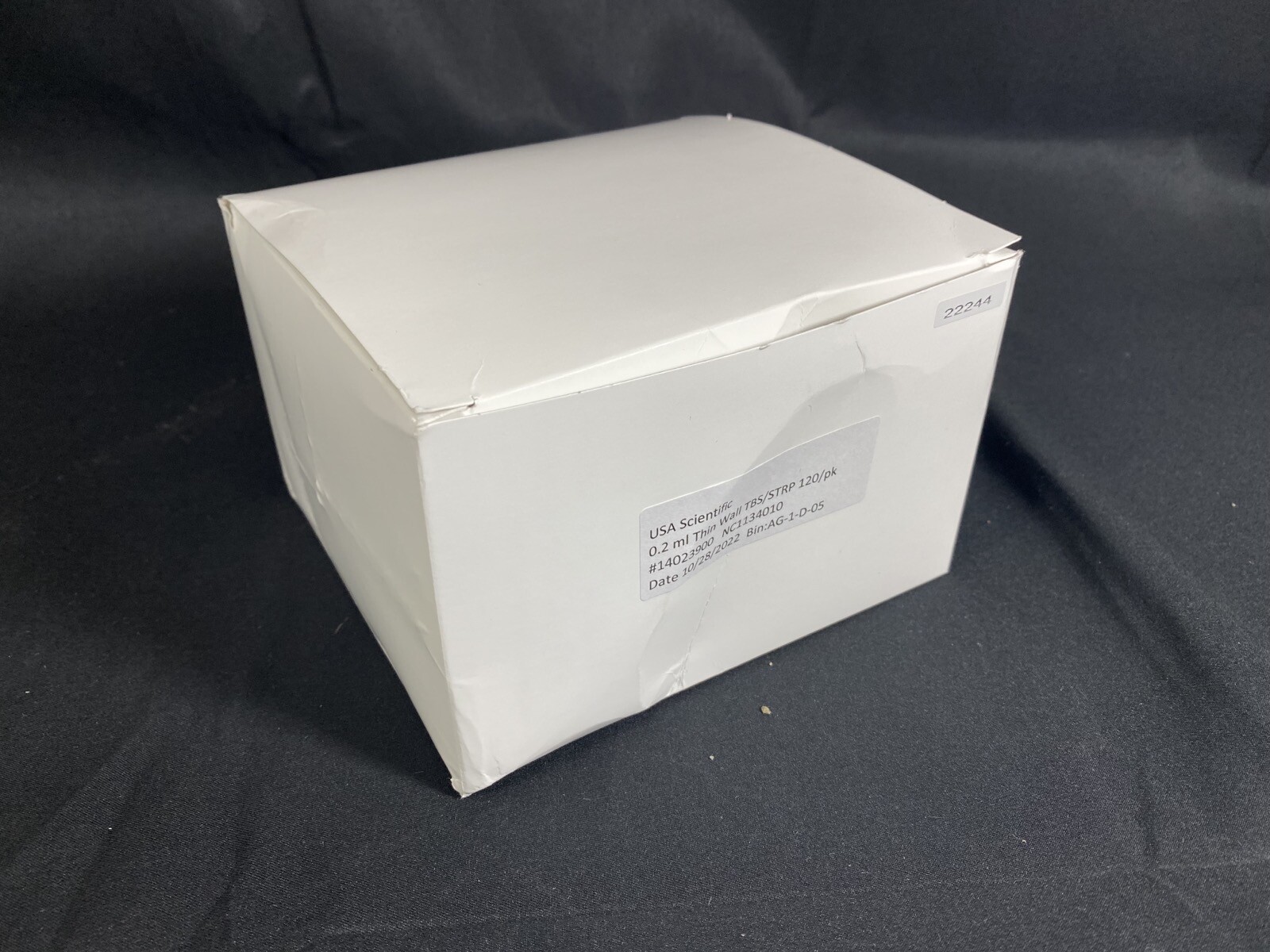 USA SCIENTIFIC Polypropylene .2mL TempAssure PCR 8-Tube Strips 14023900 (120/pk)