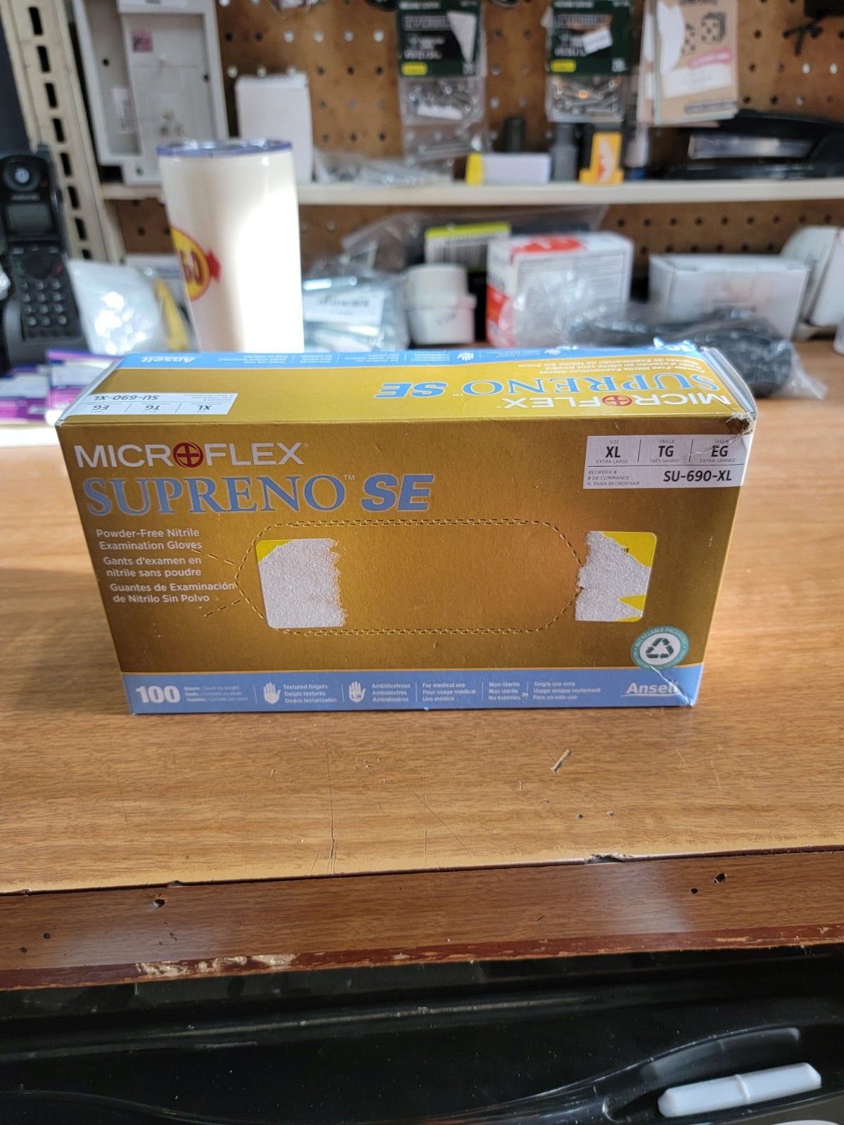 Micro Flex SU-690-XL Supreno Se Powder Free Nitrile Gloves – X Large (su690xl)
