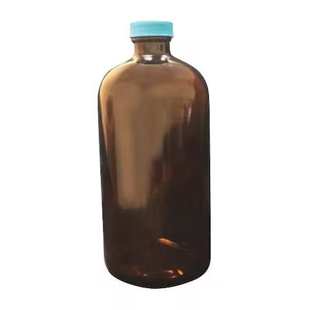 Zoro Select 52Jz87 Bottle, Wide Mouth, 76Mm H, 1 Oz., Pk24 (Formerly Lab