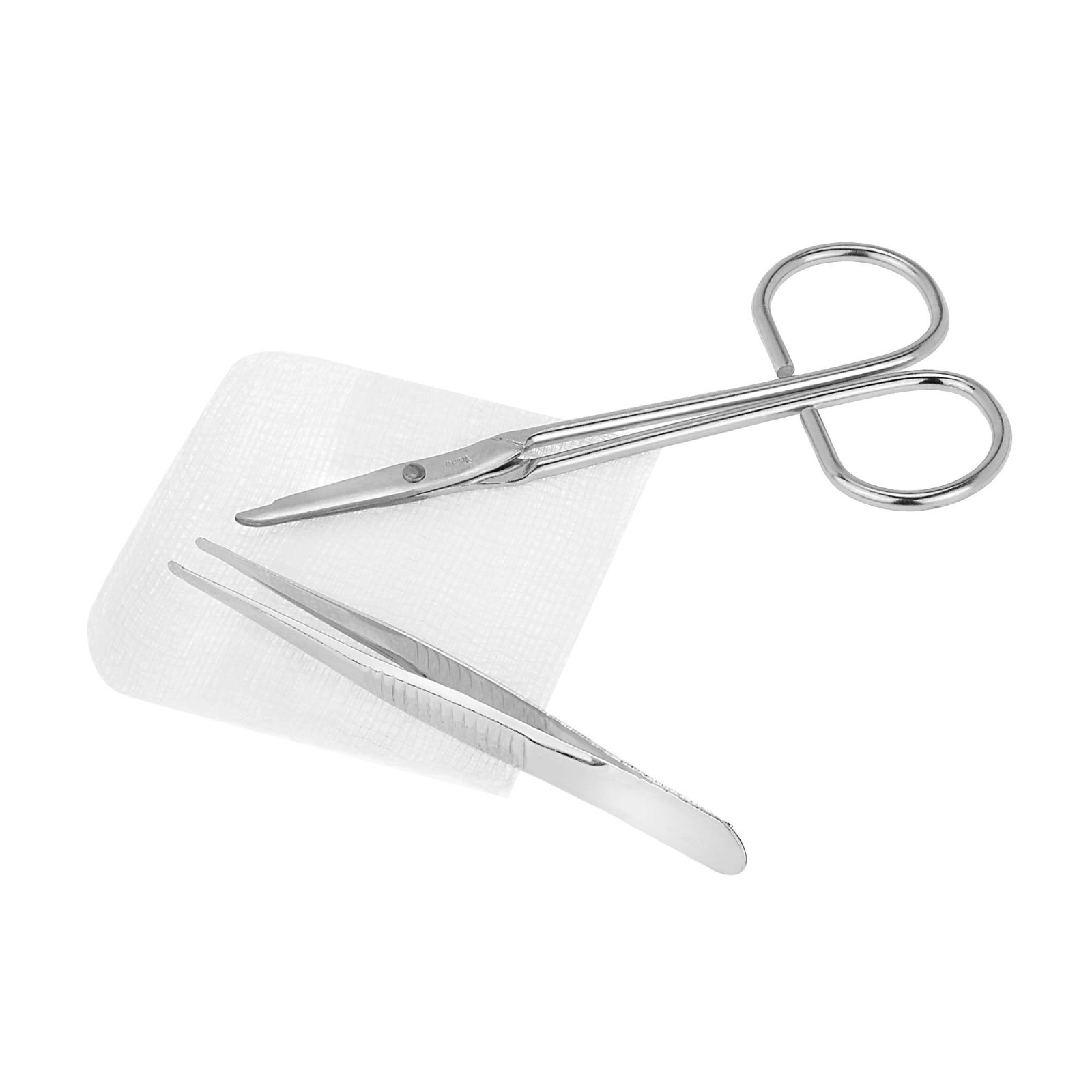 Sterile Suture Removal Kit – Scissors, Forceps, Gauze Sponge – 10 Single-Use Kit