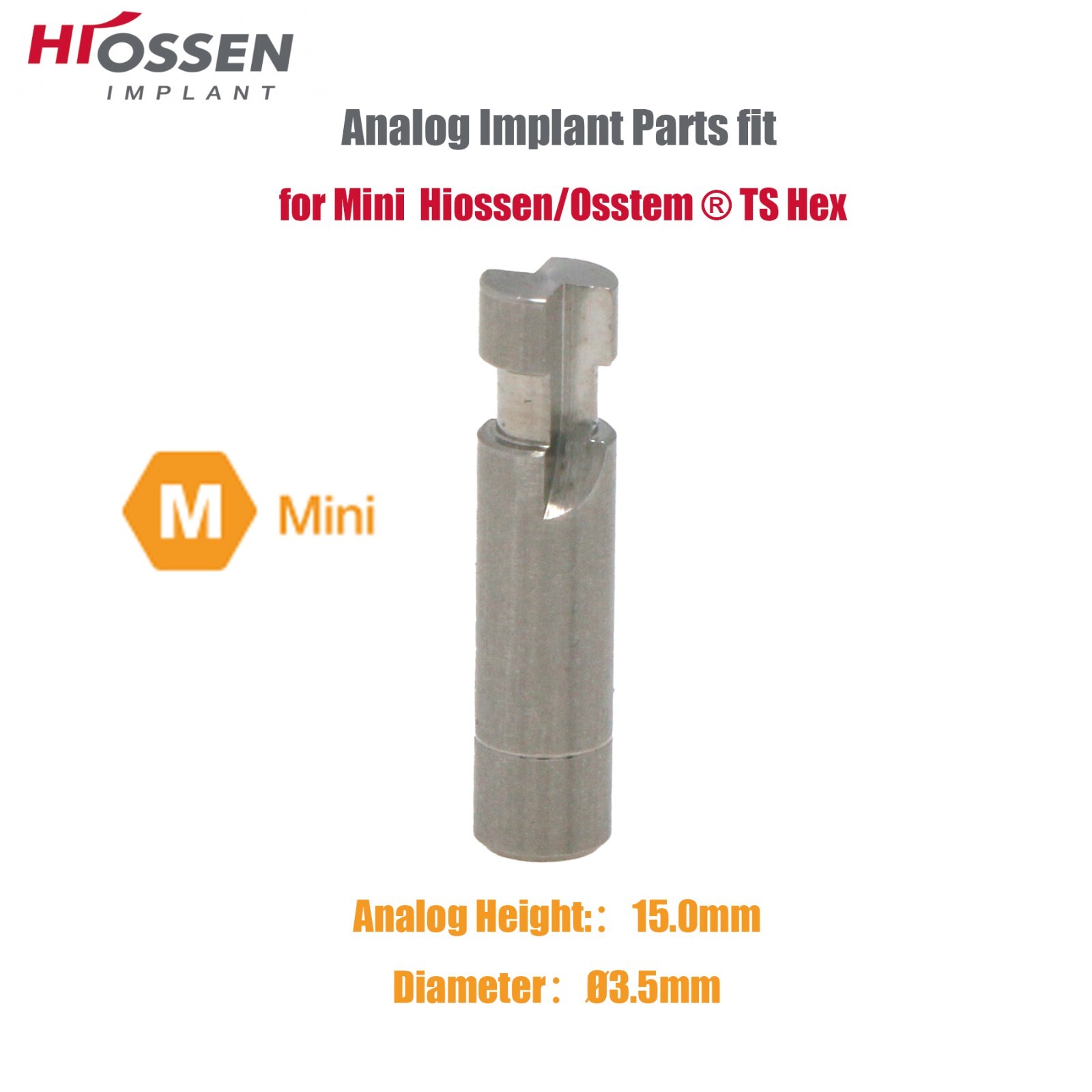 US ET lmplant lmpression Coping Analog Regular Mini Open Closed Tray Fit Hiossen
