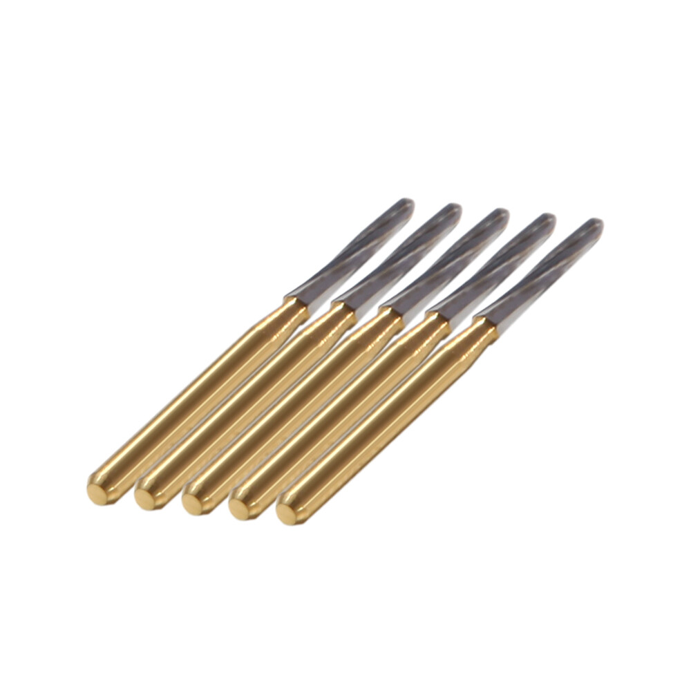 5PCS Dental Endodontic Endo-Z Tungsten Carbide FG Bur for High Speed 21MM SA